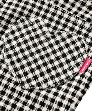 MIKI HOUSE HOT BISCUITS 【80-120cm】 ストレッチシンプルパンツ 黒×白