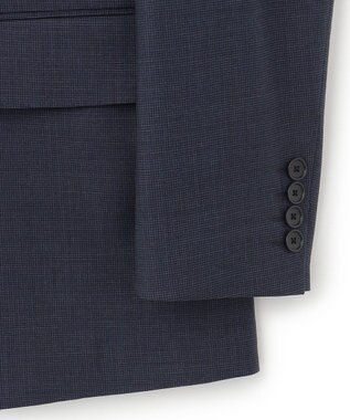 J.PRESS MEN 【J.PRESS MOVING / セットアップ対応】REDA ACTIVEマイクロハウンドトゥース ジャケット ネイビー系8