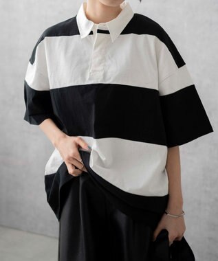 WEGO ビッグラガーシャツ ブラック