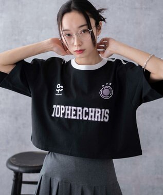 WEGO ライングラフィックショートT ブラック