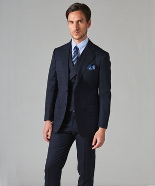 GOTAIRIKU 春夏向け【形態安定】SUMMERPREMIUMPLEATS_ボタンダウン 長袖ドレスシャツ サックスブルー系