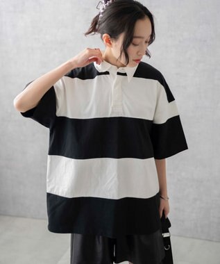 WEGO ビッグラガーシャツ ブラック