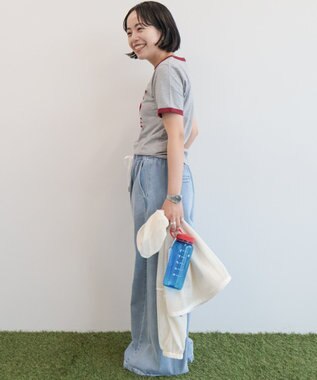 AMERICAN HOLIC 【RUSSELL】リンガースポーツアソートTシャツ Gray Mixture