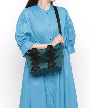 ANNA SUI タフィ トートバッグ（小） ターコイズ