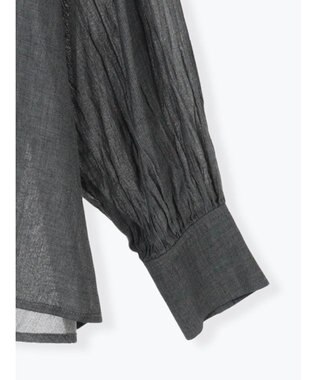 Te chichi シアーデニムボウタイブラウス ブラック