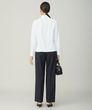 ICB L 【先行予約】 ハイツイストダブルクロス ワイドパンツ ネイビー