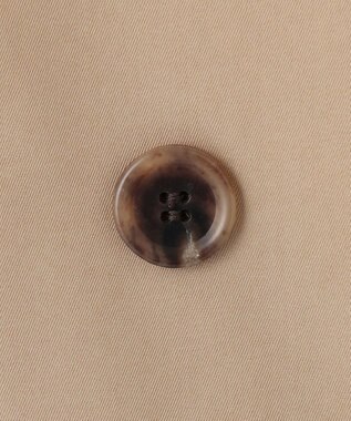 23区 コットンポリエステルギャバジン トレンチコート キャメル系