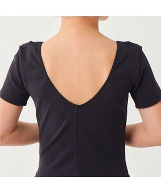 Chacott 半袖スカート付きレオタード（スムース） ベビーピンク