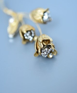 monshiro チューリップブローチ ゴールド