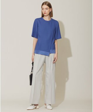 ICB 【洗える】ドライギャバ ワイドグルカパンツ トープ系