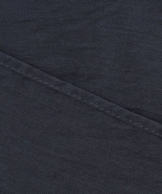 UNFILO 【撥水】ヴィンテージライク ブラウス ネイビー