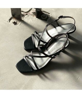 MODE ET JACOMO <MODE ET JACOMO>アシンメトリーストラップサンダル