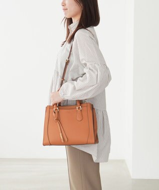 ACE BAGS & LUGGAGE Jewelna Rose クロフォード ハンドバッグ 本革 11922 ジュエルナローズ ショルダーバッグ 2way 【新色】ラスティキャメル