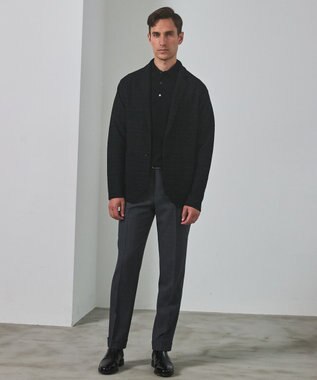 GOTAIRIKU セットアップカラー有【洗える/ストレッチ/シワになりにくい】ZERO TRIA ウォッシャブルパンツ(25年モデル) ライトグレー(セットアップジャケット有)