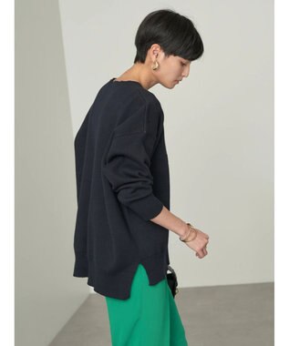 AMERICAN HOLIC ロゴニットプルオーバー Navy