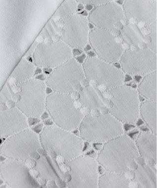 Paul Smith レーススリーブ コンビネーション 半袖カットソー ホワイト