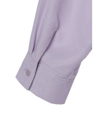 earth music&ecology バックデザインシャツ Lavender