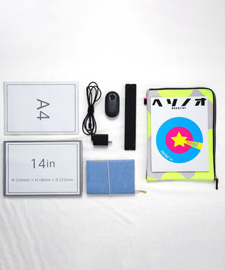 POLS ノートパソコンケース イエロー