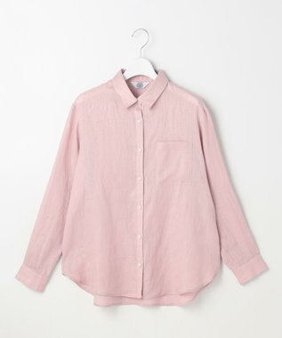 J.PRESS LADIES S 【WEB限定カラーあり・2way】リネン シャツ ブラウス