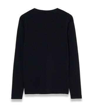 JOSEPH 【WEB&OUTLET限定・洗える】ストレッチシルク　ラウンドネックニット Black