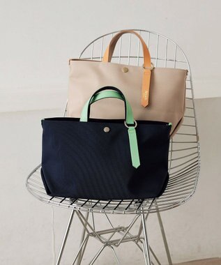 TOPKAPI 【新色追加】【Breath TOPKAPI】Aerial エアリアル ナイロン カラーストラップ付き トートバッグ /軽量 ネイビー