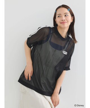 Green Parks オズワルド／メッシュラインプルオーバー Black