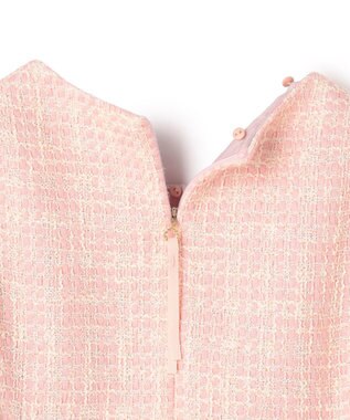 TOCCA 【洗える・消臭】 TWEED BLOSSOM ドレス ピンク系5