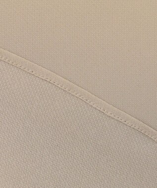 ICB L 【人気のため新色追加・接触冷感・UVケア・洗える】BackSatinAmunzen 5分袖配色ボウタイブラウス クリームブラウン系