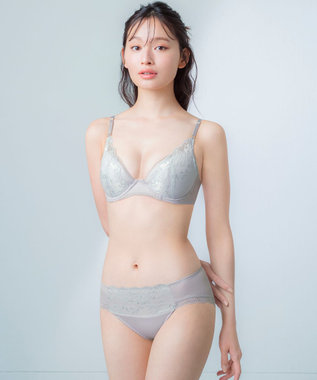 Wing 【SHIHOさん着用】 ブラジャー 自分のからだに合うフィット感 バストになじみやすい 背中すっきり 【マッチミーブラ】 ブラ KB2004 ウイング／ワコール サックス