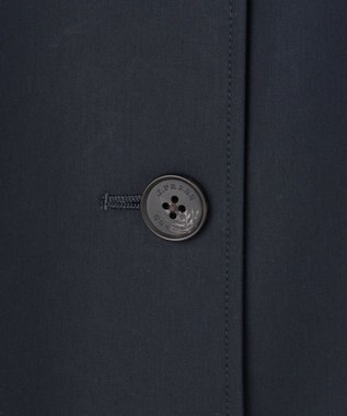 J.PRESS LADIES ドライストレッチ ショート ステンカラー コート ネイビー系