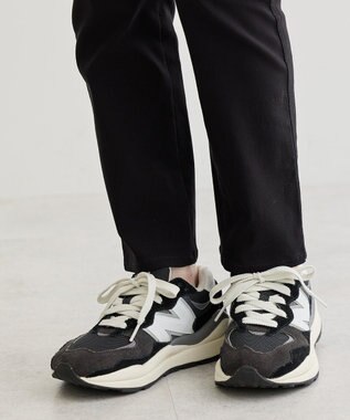 Green Parks 裏起毛ストレッチスキニーパンツ Black