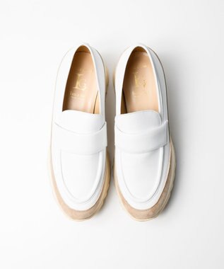 BONTRE 【LucaGrossi/ルカグロッシ】軽量スニーカーローファー/L102M-VS ホワイト