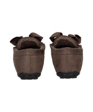 Bridget Birkin 【Bridget Birkin】グログランリボンモカシンシューズ ブラウンスウェード