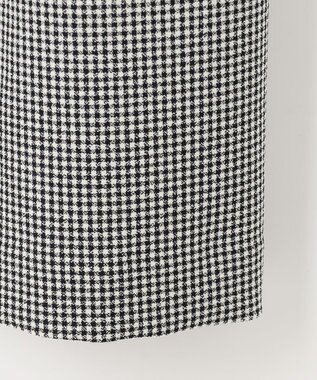 ANY SIS L 【2WAY】ジレラップ ワンピース モノトーンギンガム