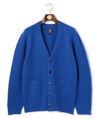 J.PRESS MEN 【J.PRESS ORIGINALS】【UNISEX】Shaggy Saddle Cardigan Sweater ブルー系
