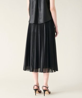 GRACE CONTINENTAL チンツプリーツスカート ブラック