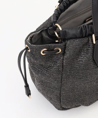 LA BAGAGERIE シャーリング2WAYサマーバッグ ブラック