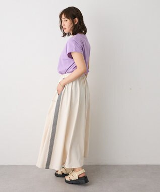 CRAFT STANDARD BOUTIQUE 接触冷感/UVカット/速乾 トラックスカート Ivory