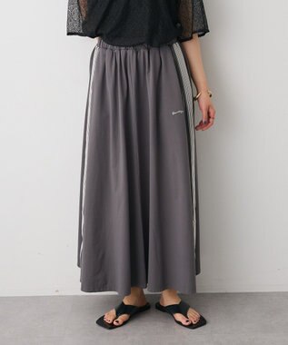 CRAFT STANDARD BOUTIQUE 接触冷感/UVカット/速乾 トラックスカート Charcoal Gray