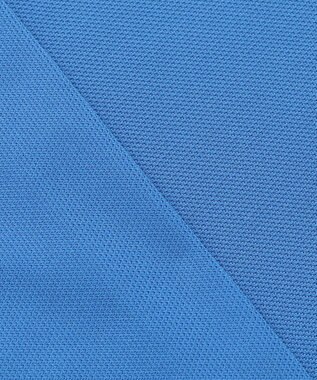 23区GOLF 【MEN】ポリエステルカノコ 半袖ポロシャツ スカイブルー系