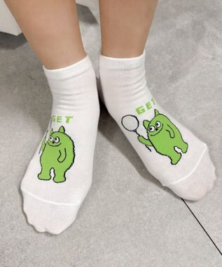 WEGO モンスターショートソックス 柄4