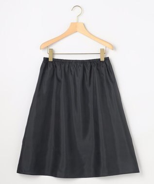 組曲 S 【WEB限定】ギャザーライトデシン ティアードワンピース ネイビー系