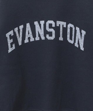 AMERICAN HOLIC ＥＶＡＮＳＴＯＮ　ミニ裏毛プルオーバー Navy