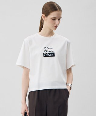 ICB L クロップド ロゴTEE（レタードプリント）