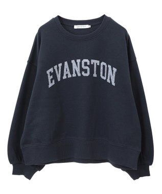 AMERICAN HOLIC ＥＶＡＮＳＴＯＮ　ミニ裏毛プルオーバー Navy