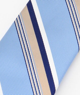 J.PRESS MEN 【STRUCTURE MIX COLLECTION】レジメンタル ネクタイ サックスブルー系2