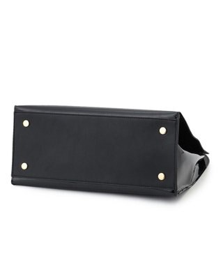 23区 クリア トートバッグ ブラック系