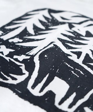 nitorito 【UNISEX】kamoshika Tシャツ navy