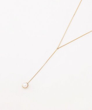 23区 アコヤパール ラリエット ネックレス ゴールド系