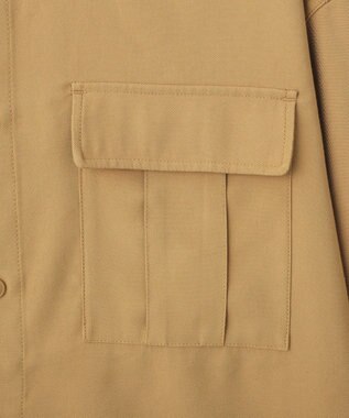 AMERICAN HOLIC ミリタリーシャツ Beige